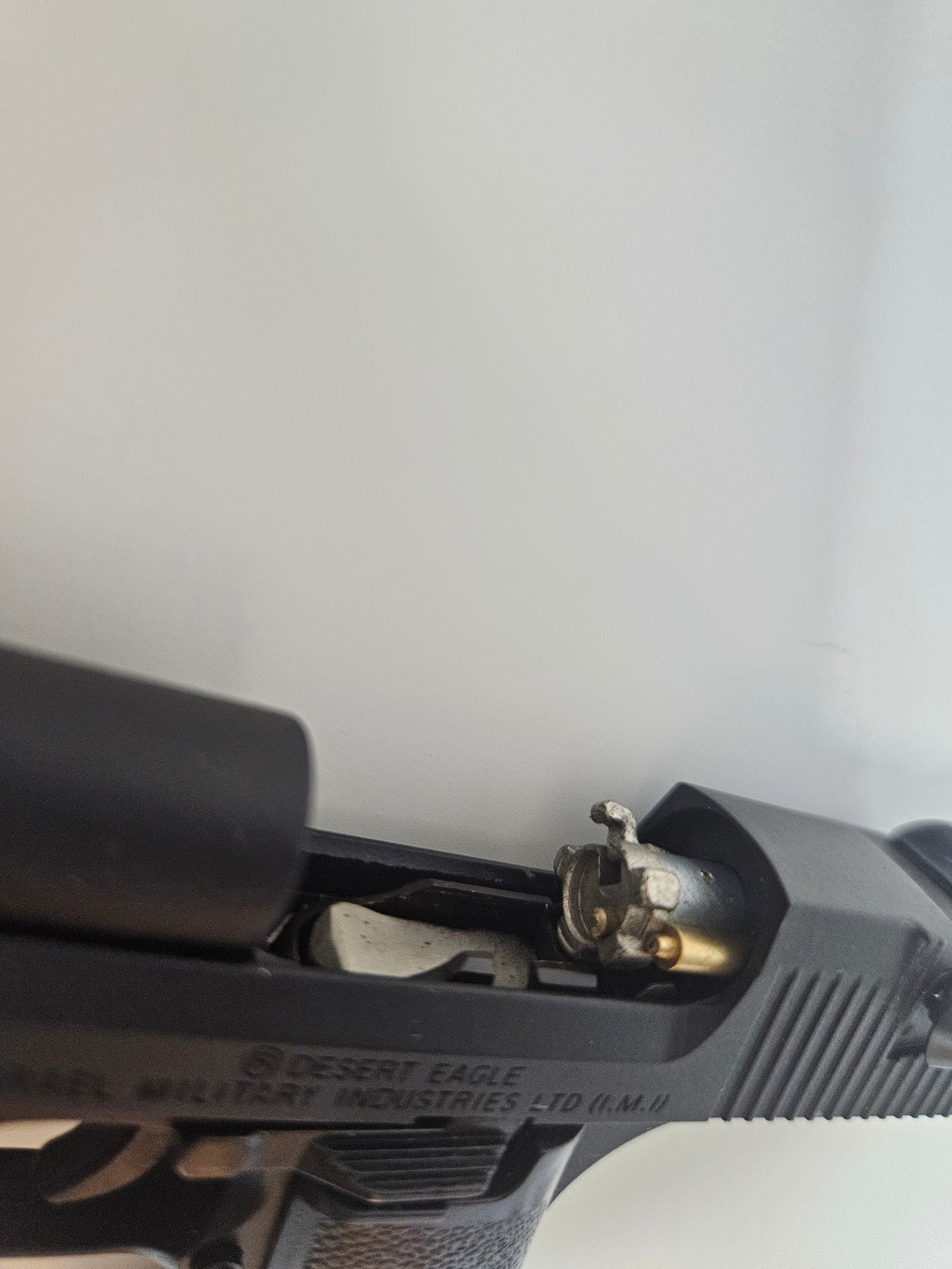 1/2 Scale Shell Eject Desert Eagle Full metal replica model gun Ported Barrel(For Display Only)