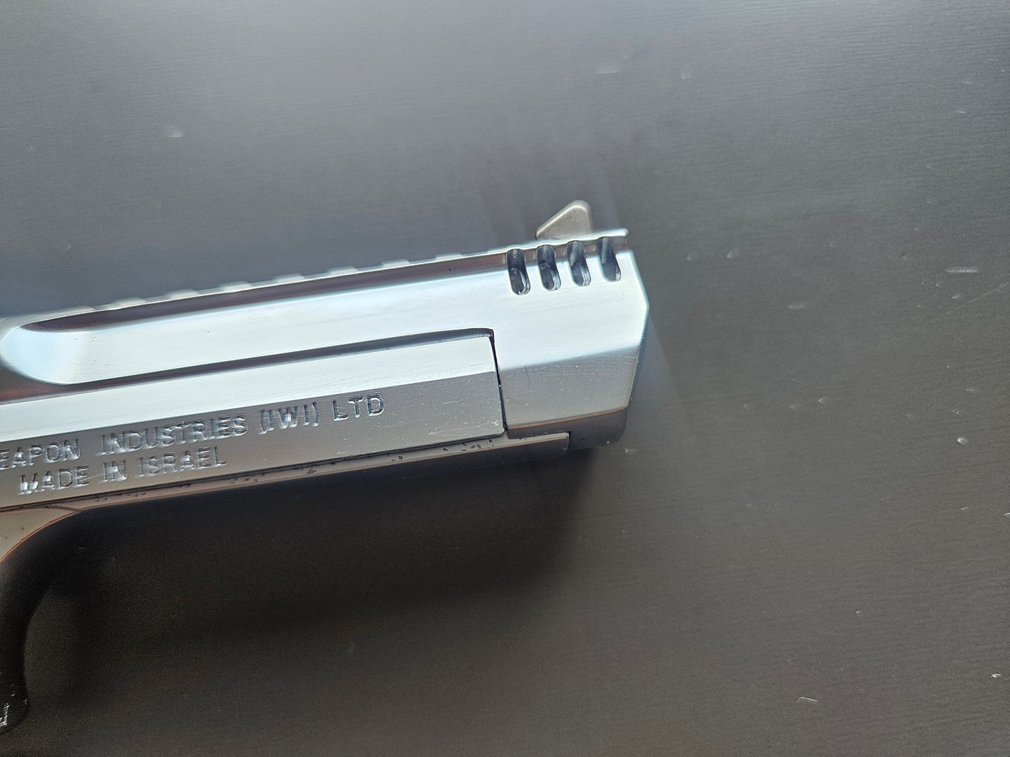 1/2 Scale Shell Eject Desert Eagle Full metal replica model gun Ported Barrel(For Display Only)