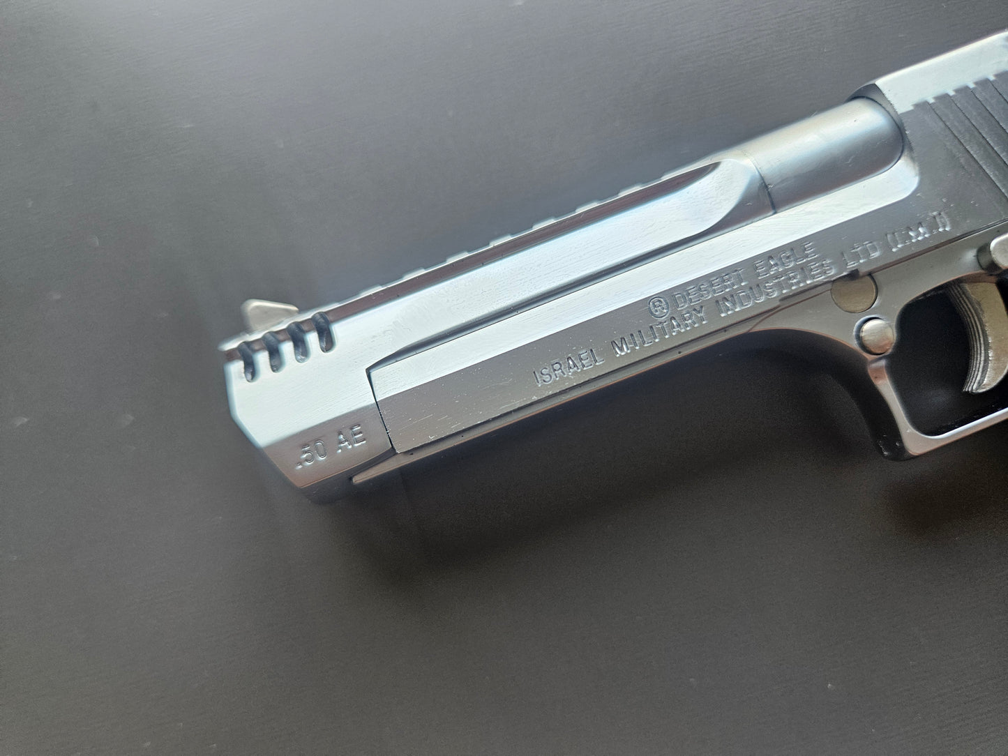 1/2 Scale Shell Eject Desert Eagle Full metal replica model gun Ported Barrel(For Display Only)