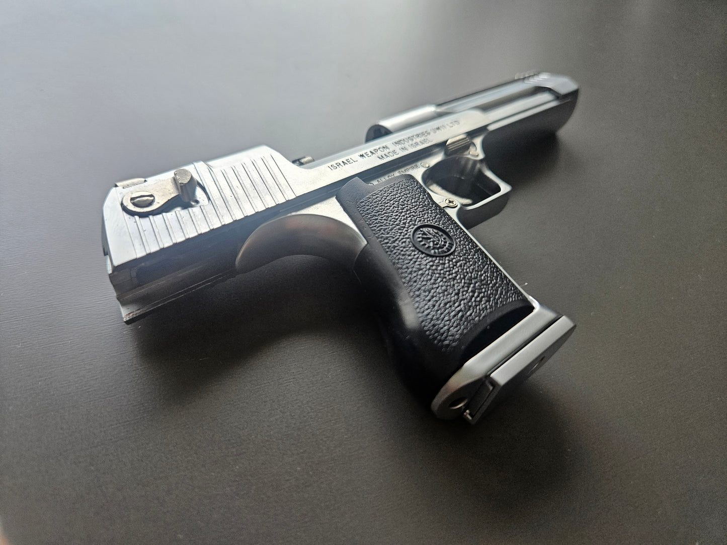 1/2 Scale Shell Eject Desert Eagle Full metal replica model gun Ported Barrel(For Display Only)