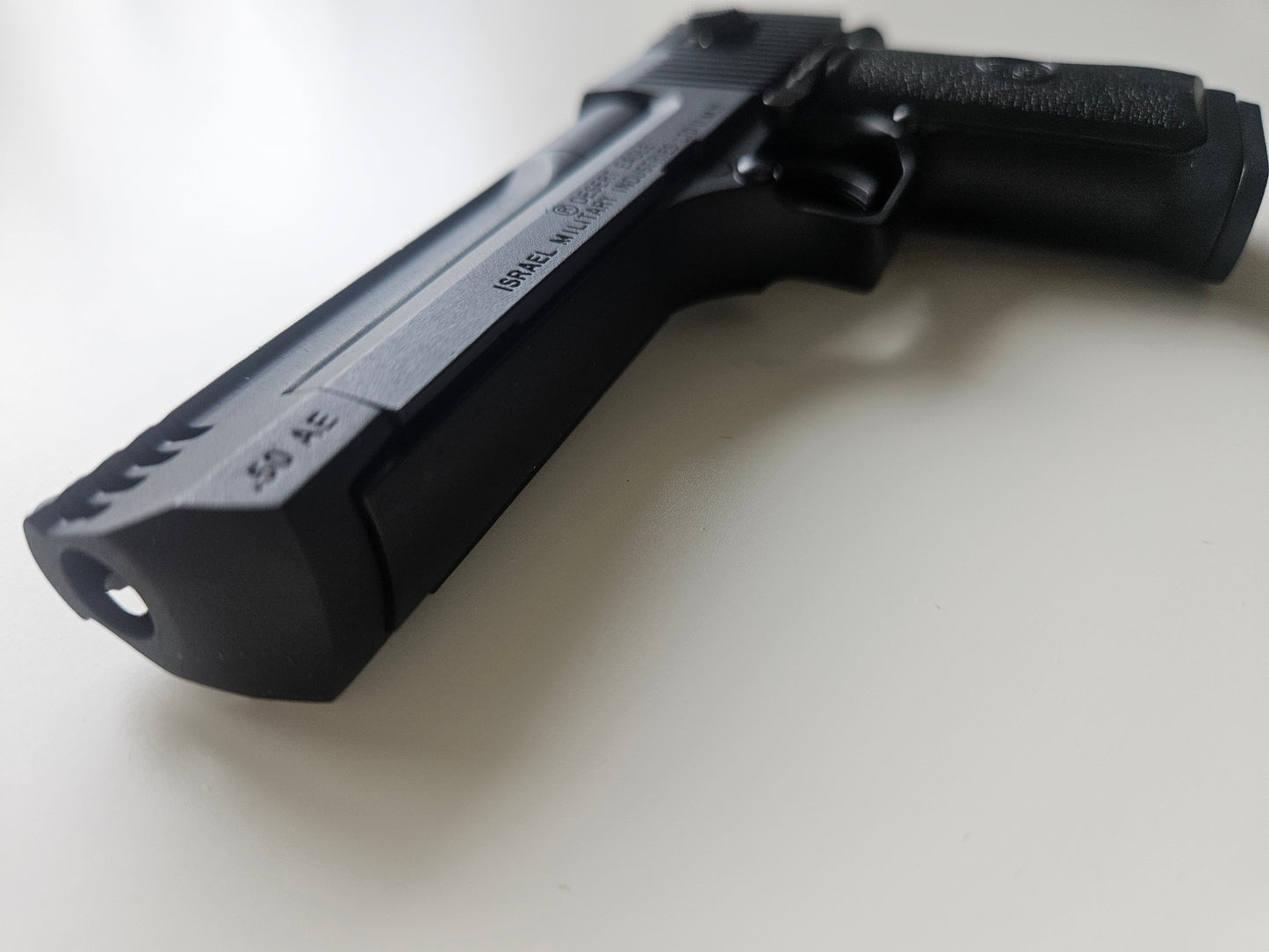 1/2 Scale Shell Eject Desert Eagle Full metal replica model gun Ported Barrel(For Display Only)