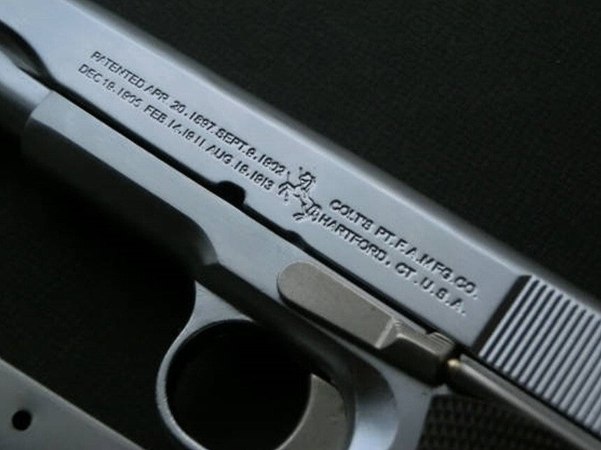 1/2 Scale Shell Eject 1911 Colt Full metal replica model gun(For Display Only)