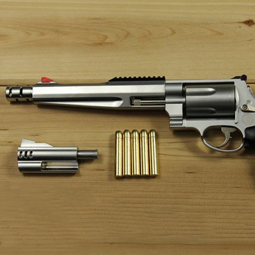 2:1 Scale Smith & Wesson M500 Full metal replica model gun(For Display Only)