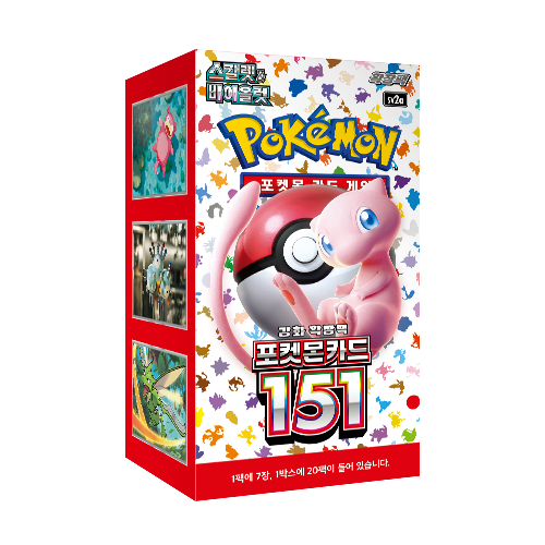 Pokemon Card sv2a Scarlet & Violet 151 Booster Box (20Pack 140PCS) Factory Sealed