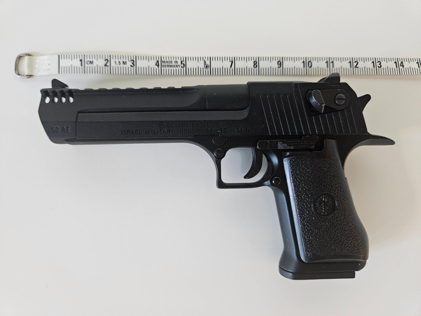 1/2 Scale Shell Eject Desert Eagle Full metal replica model gun Ported Barrel(For Display Only)