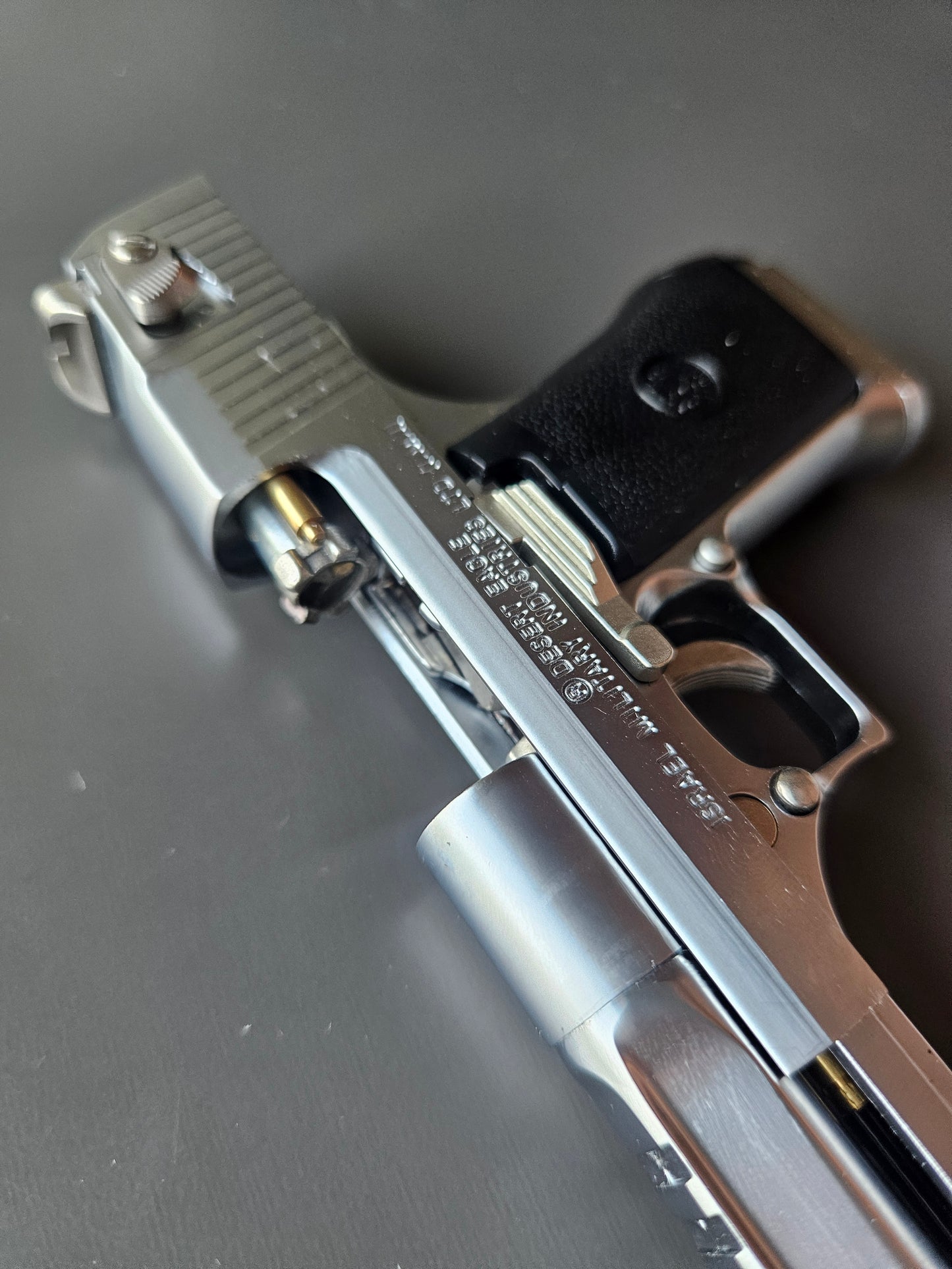1/2 Scale Shell Eject Desert Eagle Full metal replica model gun Ported Barrel(For Display Only)