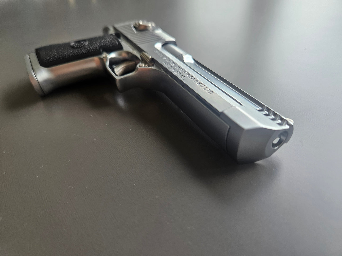 1/2 Scale Shell Eject Desert Eagle Full metal replica model gun Ported Barrel(For Display Only)