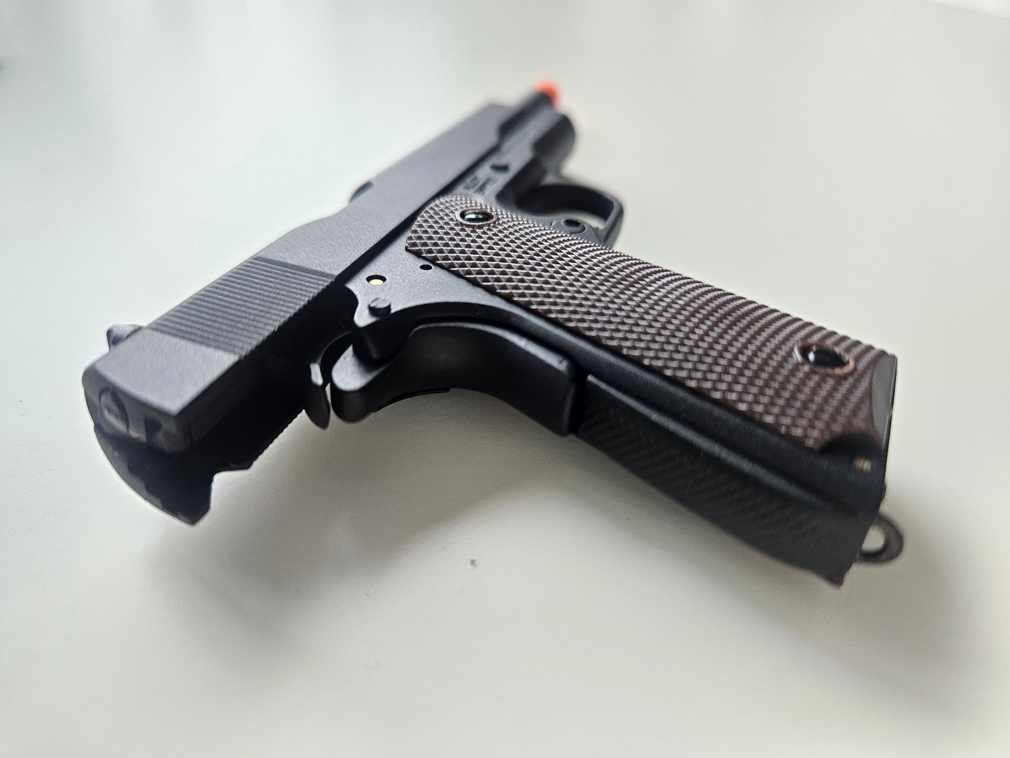 1/2 Scale Shell Eject 1911 Colt Full metal replica  model gun(For Display Only)