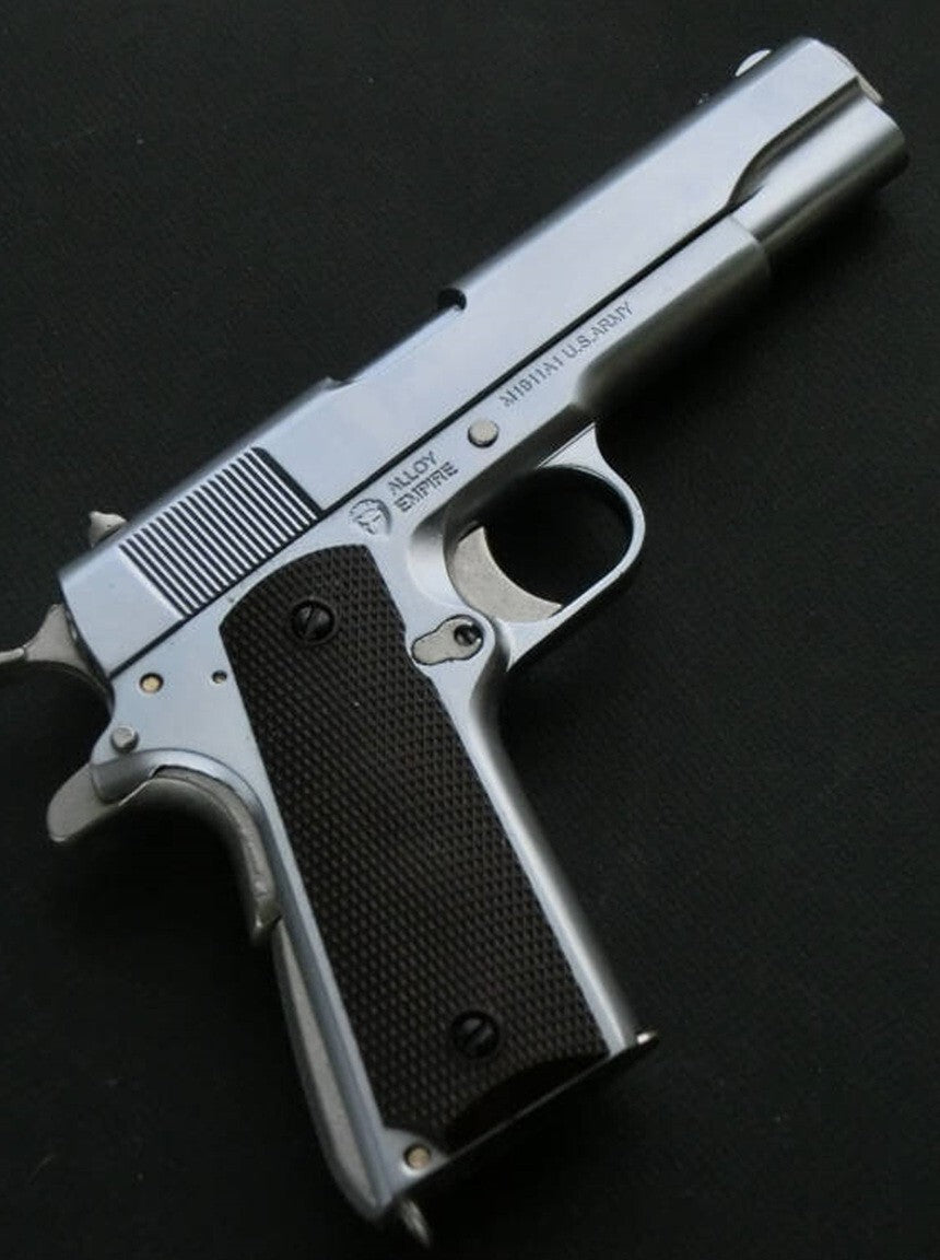 1/2 Scale Shell Eject 1911 Colt Full metal replica  model gun(For Display Only)