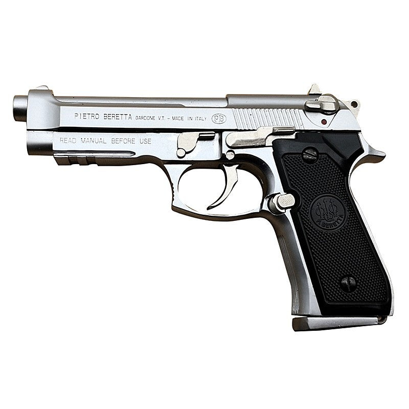 1/2 Scale Shell Eject Beretta Full metal replica  model gun(For Display Only)