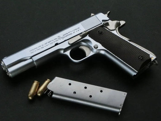 1/2 Scale Shell Eject 1911 Colt Full metal replica  model gun(For Display Only)