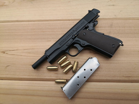 1/2 Scale Shell Eject 1911 Colt Full metal replica  model gun(For Display Only)