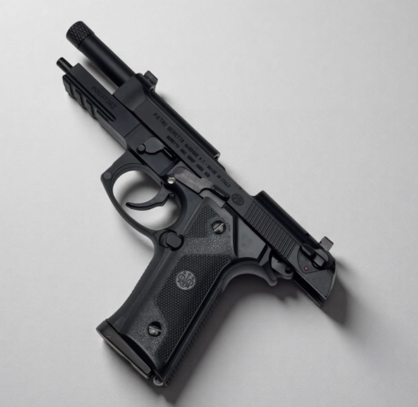 1/2 Scale Shell Eject Beretta M9A3 Full metal replica  model gun(For Display Only)