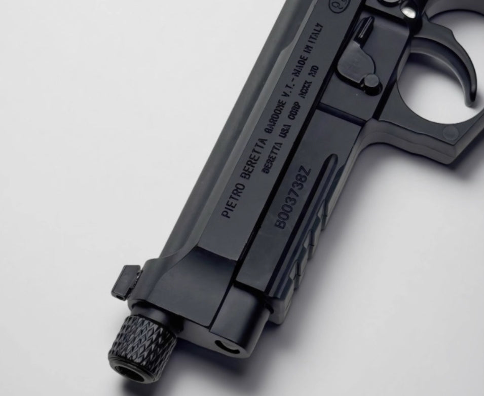 1/2 Scale Shell Eject Beretta M9A3 Full metal replica  model gun(For Display Only)