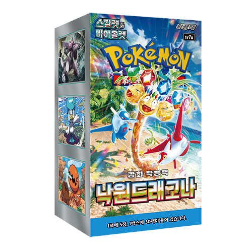 Pokemon Card sv7a Scarlet & Violet Paradise Dragona Booster Box (30Pack 150PCS) Factory Sealed