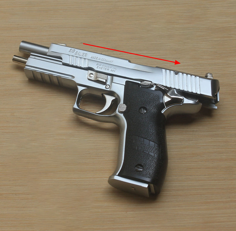 1/2 Scale Shell Eject P226 Full metal replica model gun(For Display Only)