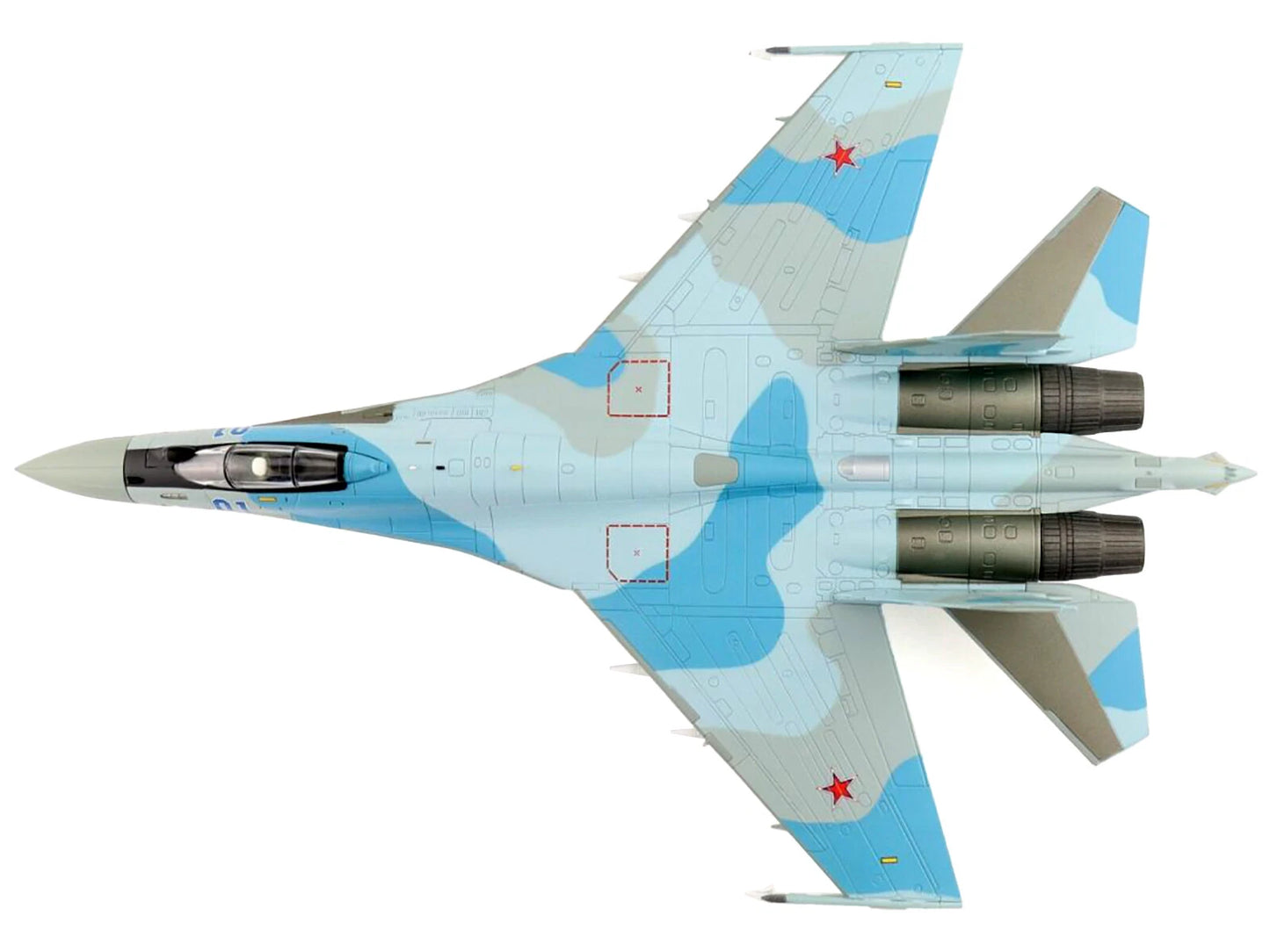 HOBBY MASTER HA5713B Sukhoi Su-35S Flanker-E Fighter Aircraft 116th Combat Application